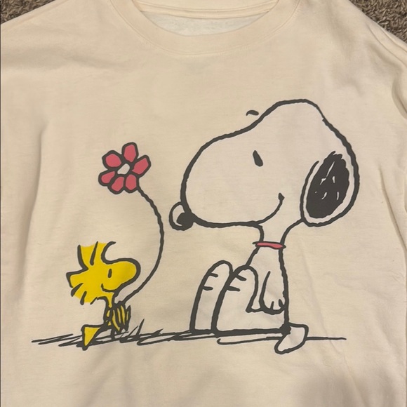 Peanuts Cream XS Sweatshirt - Picture 3 of 4